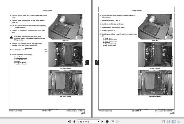 John Deere Utility Loader 544J Technical Repair Manual TM10244 2