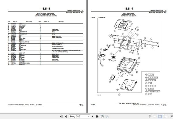 John Deere Utility Loader 624J TIER 3 Parts Catalog PC10029 2