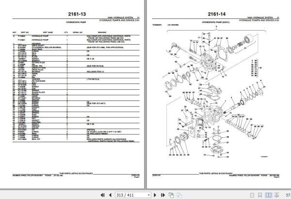 John Deere Wheel Feller Buncher 643J 843J Parts Catalog PC9420 2