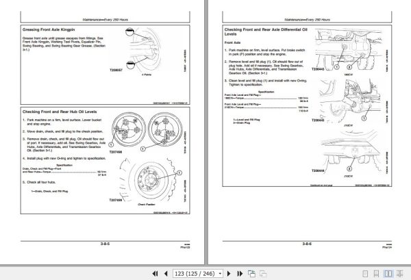 John Deere Wheeled Excavator 180CW 210CW Operators Manual OMT213055 2