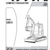 Kubota Excavator U50 5 Operating Instructions W9272 8135 1 1
