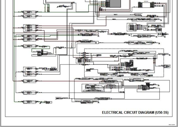 Kubota Excavator U50 5S Workshop Manual and Diagram RY911 24633 34895df8e9f7cf9c3