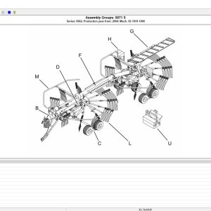 Kverneland TAARUP Agricultural Electronic Parts List 5