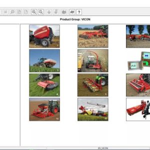 Kverneland Vikon Agricultural Electronic Parts List 2020 1
