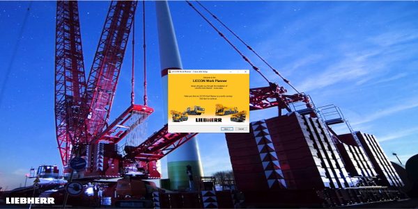 Liebherr Crane LICCON Universal Work Planner V6.23 LG 1800 10 800 Ton 10