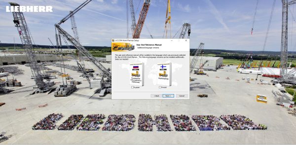 Liebherr Crane LICCON Universal Work Planner V6.23 LG 1800 10 800 Ton 16