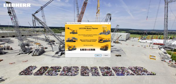Liebherr Crane LICCON Universal Work Planner V6.23 LR 1500 500 Ton 2024 Data 14