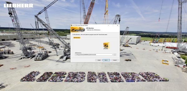 Liebherr Crane LICCON Universal Work Planner V6.23 LR 1500 500 Ton 2024 Data 4