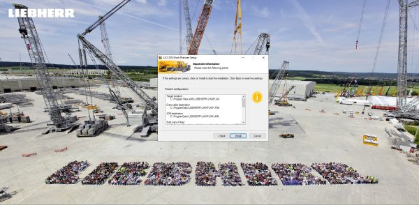 Liebherr Crane LICCON Universal Work Planner V6.23 LR 1750 2 Ton 2024 Data 5