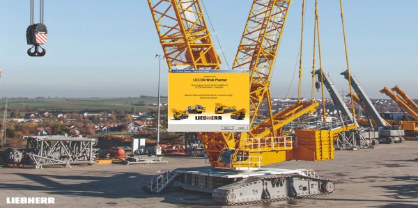 Liebherr Crane LICCON Universal Work Planner V6.23 LR 1750 2 Ton 2024 Data