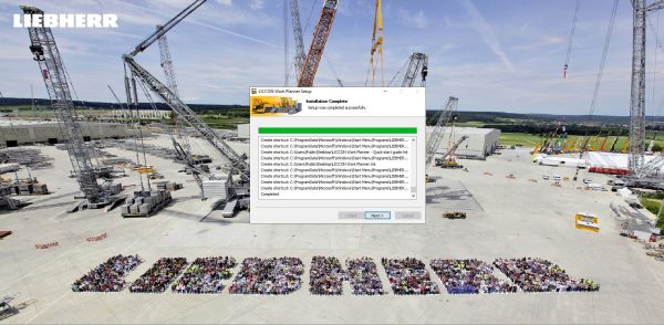Liebherr Crane LICCON Universal Work Planner V6.23 LTM 1450 8.1 Ton 2024 Data 2