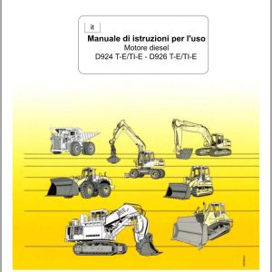 Liebherr Crane LTM 1150 1 Engine Operating Service Workshop Manual 1