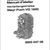 Liebherr Crane LTM 1150 1 Transmission Service Workshop Manual 1