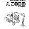 Liebherr Excavator A900B Litronic Operation and Maintenance Manual 1