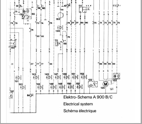 Liebherr Excavator A900B Speeder Electrical Diagram Operation and Maintenance Manual 3