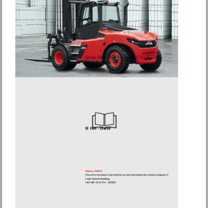 Linde Forklift H1401 Series H100D to H180D Electrical and Hydraulic Diagram