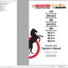 Manitou Articulated Loader 106 to MLA 5 Operators Manual 50940661B