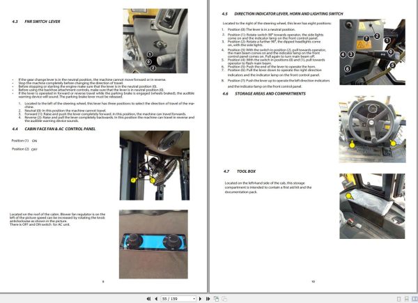 Manitou Backhoe Loader MBL X 920 Operators Manual 53112255A 1