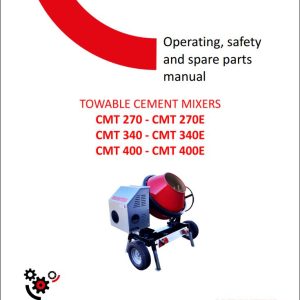 Manitou CMT270 to CMT400E Operating safety Parts Manual 52749081EN