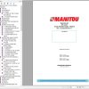 Manitou Forklift ES410ac ES412ac Operators Manual 647383