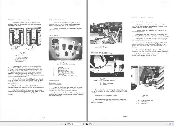 Manitou Forklift MB20G to 4RM30G Service Manual 47165 EN 1