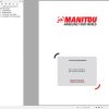 Manitou Forklift MC X18 2DKST3AS1 MC X18 4DKST3AS1 Operators Manual