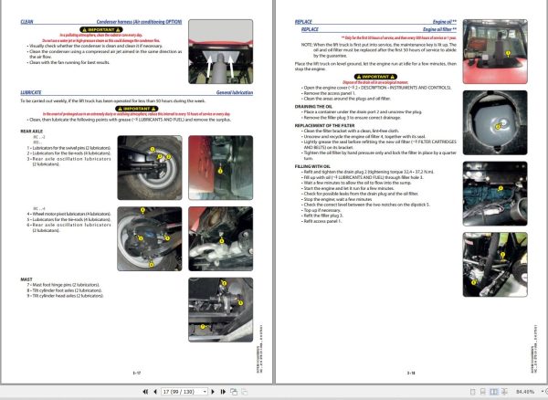Manitou Forklift MC25 2 To MSI30 DKST5S1 Operator Manual 647839EN USM3A052021 1