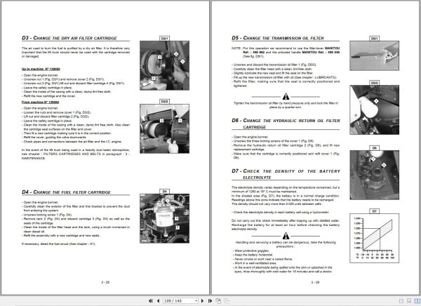 Manitou Forklift MC30 to MC50 4 Operators Manual 547511 EN 1