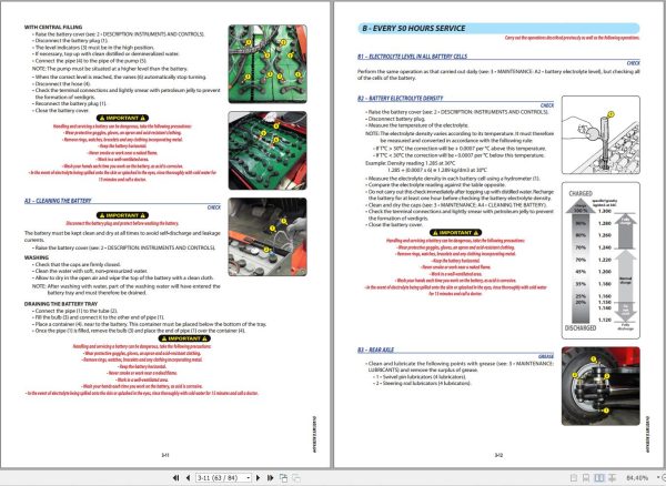 Manitou Forklift ME418 to ME430 Series 2 Operators Manual 647453 EN 1