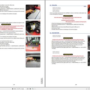 Manitou Forklift MI X50LDE3S1 To MI70GS1 Operators Manual 647515 EN 1