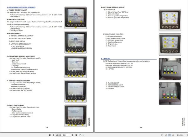 Manitou Forklift MI80DST4S2US MI100DST4S2US Operators Manual 647709 US 1