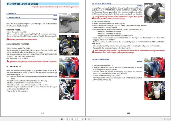 Manitou Forklift MT55HTT4S2 TMT55XTT4S2 Operators Manual 647788 1