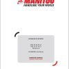Manitou Forklift TMT55HTT4S1OP TMT55XTT4S1OP Operators Manual 647555EN