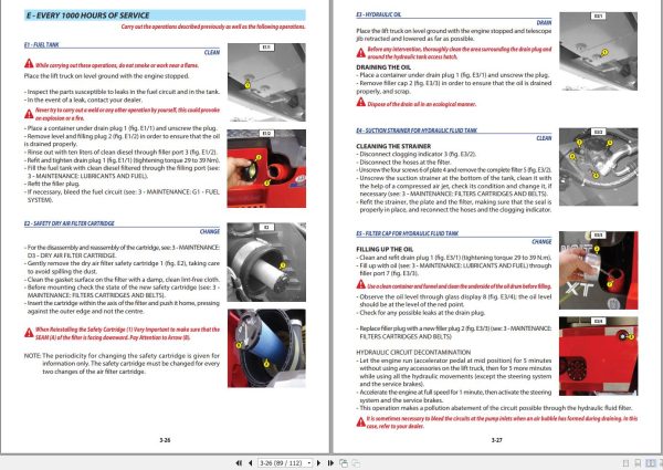Manitou Forklift TMT55HTT4S1OP TMT55XTT4S1OP Operators Manual 647555EN 1