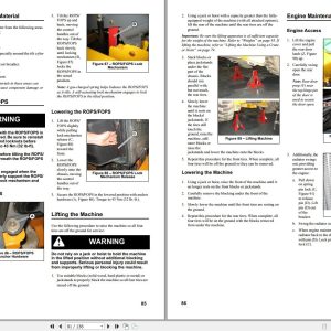 Manitou Loader 1350RNXT2 to 1500RNXT2 X Series Operators Manual 50950504E 1