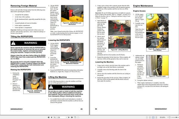 Manitou Loader 1350RNXT2 to 1500RNXT2 X Series Operators Manual 50950504E 1