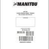 Manitou M26 2 series3 E2 To MC70 POWERSHIFT Series3 E2 Operator Manual 547872