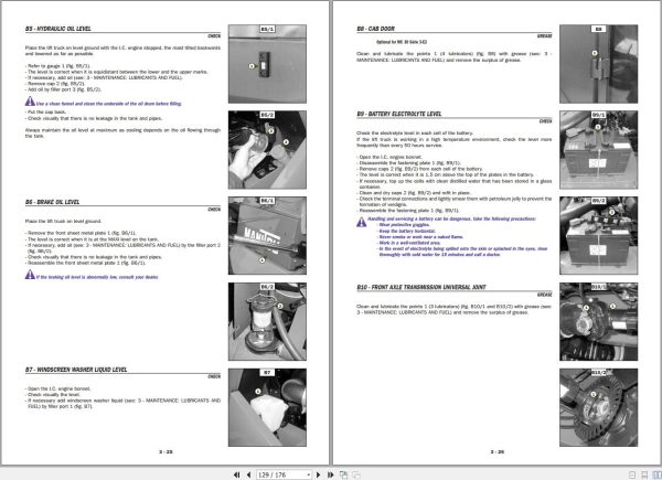 Manitou M26 2 series3 E2 To MC70 POWERSHIFT Series3 E2 Operator Manual 547872 1