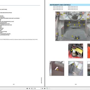 Manitou MC30 Turbo to M50 4 Turbo Series 3 E3 Operator Manual 647003 1