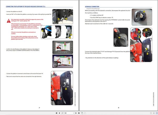 Manitou MHT X790104JST3AS1 To MHT1490129MST4S1 Platforms Manual 648913 1