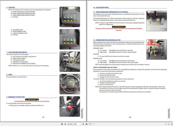 Manitou MI X80DCST3A S3MI X100DCST3AS3 Operator Manual 647994EN USM2A022022 1