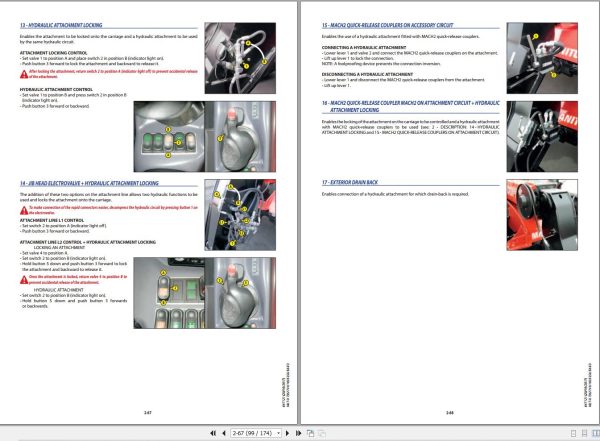 Manitou MLT X735 Turbo LSU To MLT X1035L Turbo LSU Series6 E3 Operator Manual 647121 1