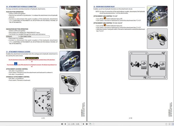 Manitou MLT635 To MLT733 Series Operator Manual 647832EN USM1B072021 1