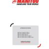 Manitou MLT635130PSDST4S1 To MLT733105DST4S1 TRACT LSU Operator Manual 647599