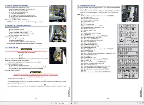 Manitou MLT635 MLT741 MLT940 140V PLUS DST4S1 Operator Manual 647621 1