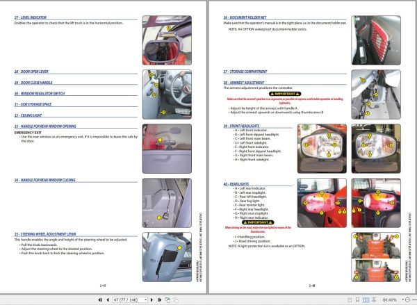 Manitou MLT840115PSJDST4S1 to MLT1040L137PSJDST4S1 Operator Manual 647509 1