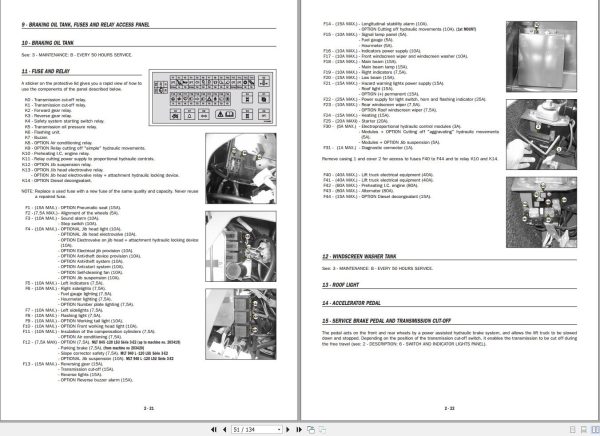 Manitou MLT845 120LSU Series3 E2 MLT940L 120LSU Series3 E2 Operator Manual 547850 1