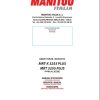 Manitou MRT X3255 Plus MRT3255 Plus Privilege Operator Manual 648870 IT EN NL