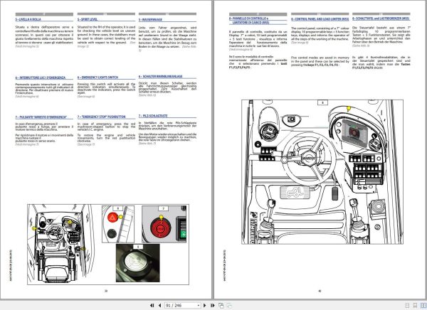 Manitou MRT1440 ST3B to MRT1840 ST3B Operator Manual 648747 1