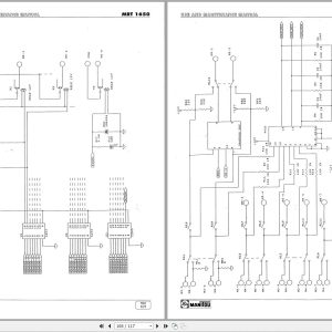 Manitou MRT1650 Comfort Line User Maintenance Parts Manual 547540 2
